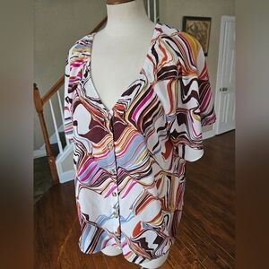 Cato Psychedelic Top XL
